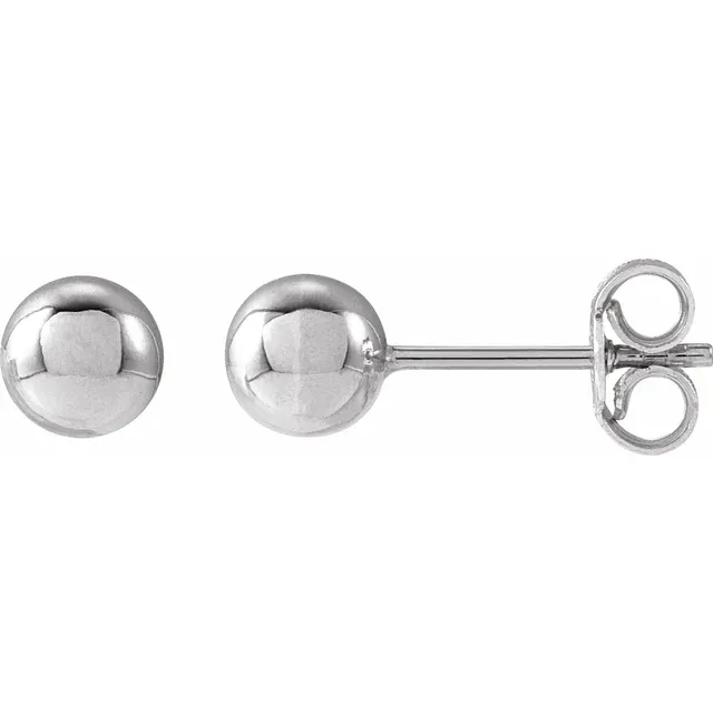 14KT Gold Ball Earrings