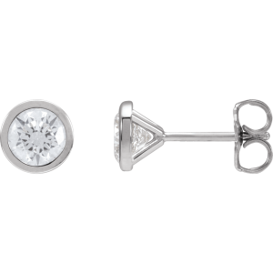 14KT Gold Lab-Grown Diamond Cocktail Style Earrings