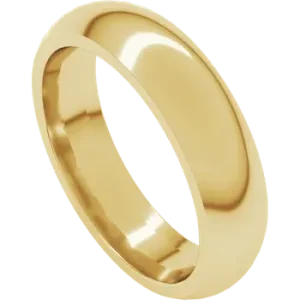 14KT Gold Comfort Fit Wedding Band
