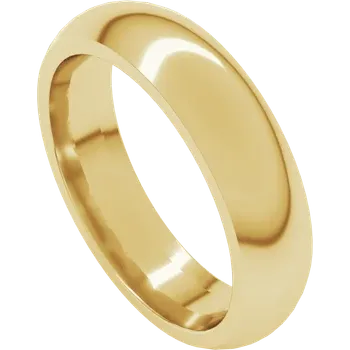 14KT Gold Comfort Fit Wedding Band