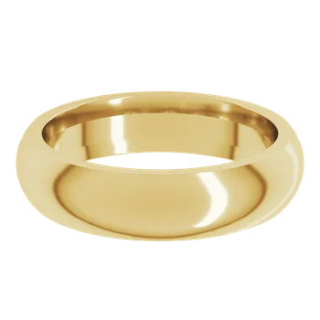 14KT Gold Comfort Fit Wedding Band - Image 2