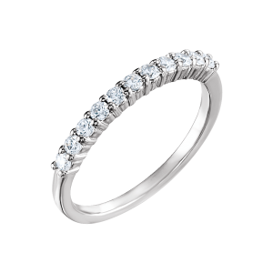 14KT Gold 1/3 CTW Lab-Grown Diamond Anniversary Band