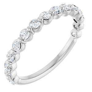 14KT Gold 1/2 CTW Lab-Grown Diamond Anniversary Band