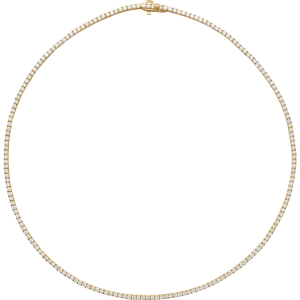 14K Gold 5 7/8 CTW Lab-Grown Diamond Line 16" Necklace
