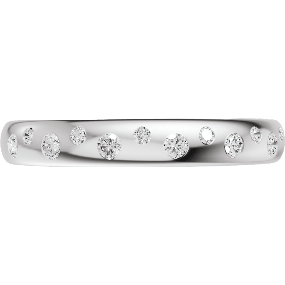 14K Gold 1/5 CTW Lab-Grown Diamond Anniversary Band - Image 2
