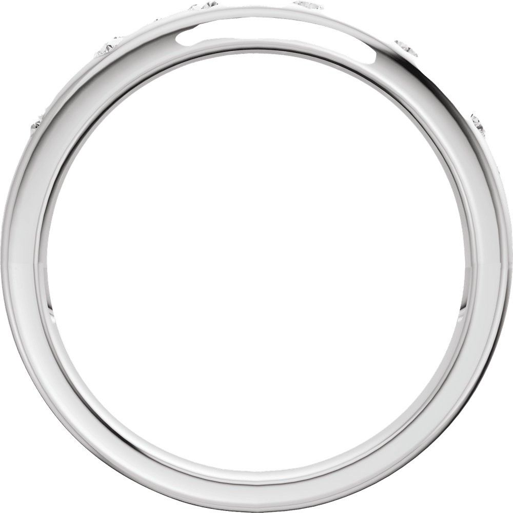 14K Gold 1/5 CTW Lab-Grown Diamond Anniversary Band - Image 3