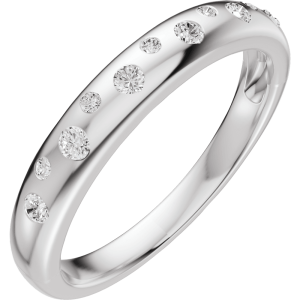 14K Gold 1/5 CTW Lab-Grown Diamond Anniversary Band