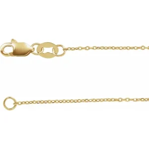14KT Gold Cable Chain