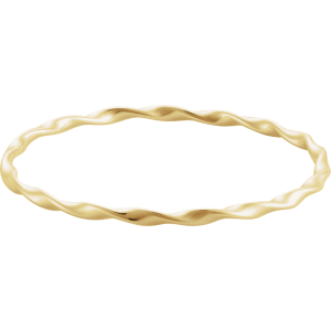 14KT Yellow Gold Twisted Bangle 7 1/2" Bracelet