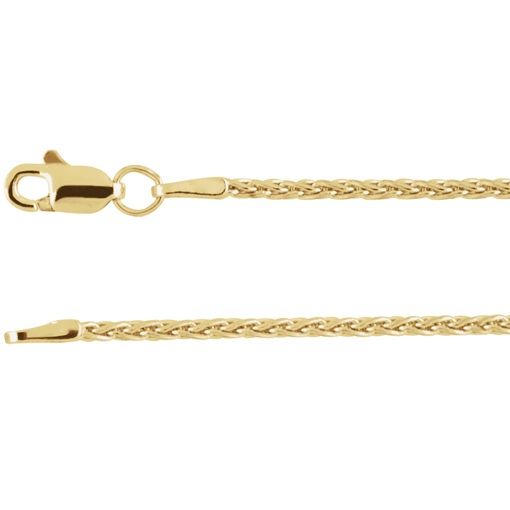 14KT Gold Wheat Chain