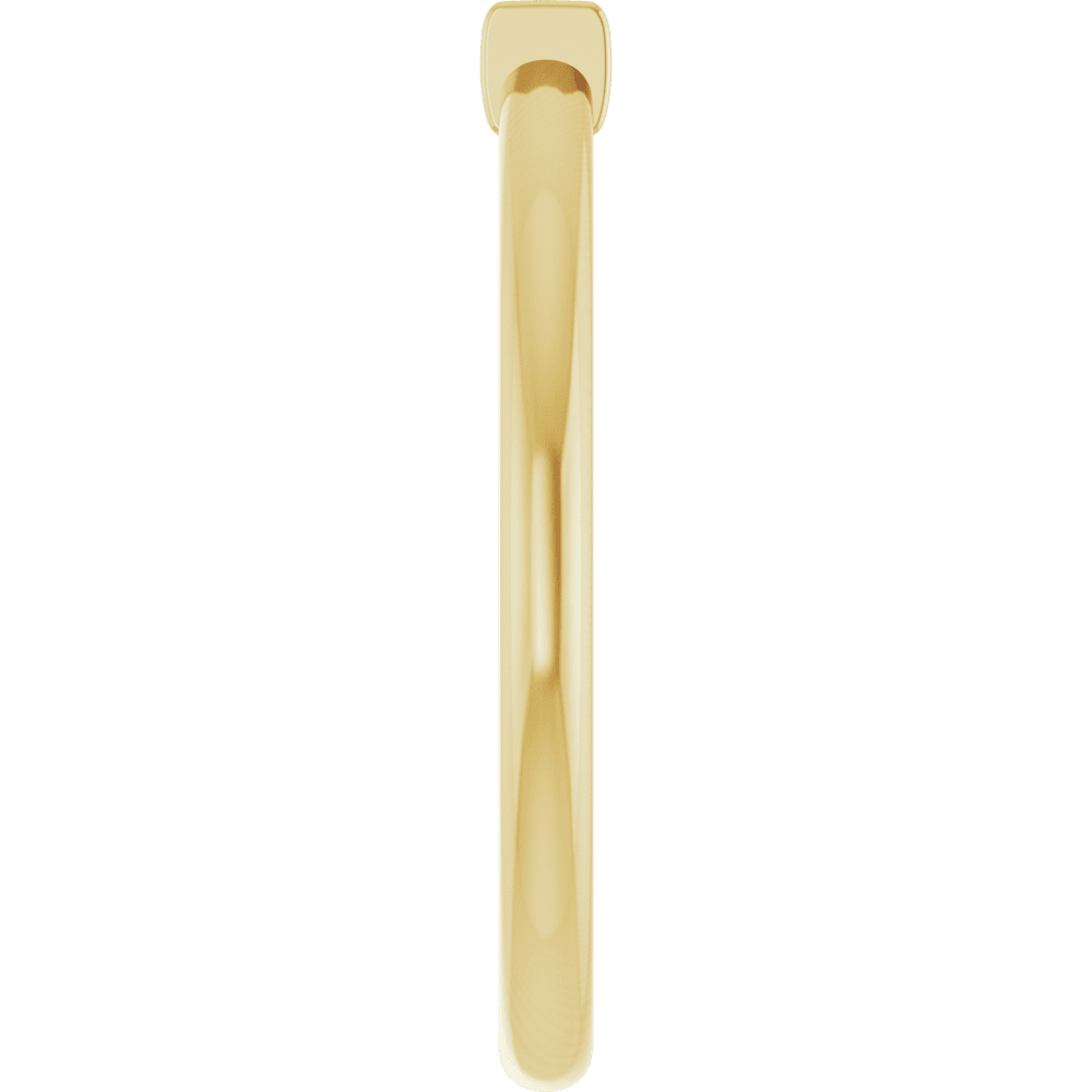 14KT Gold Stone Stackable Ring - Image 4
