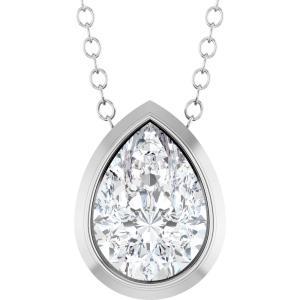 14KT Gold 1/2 CTW Lab-Grown Diamond 16-18" Necklace