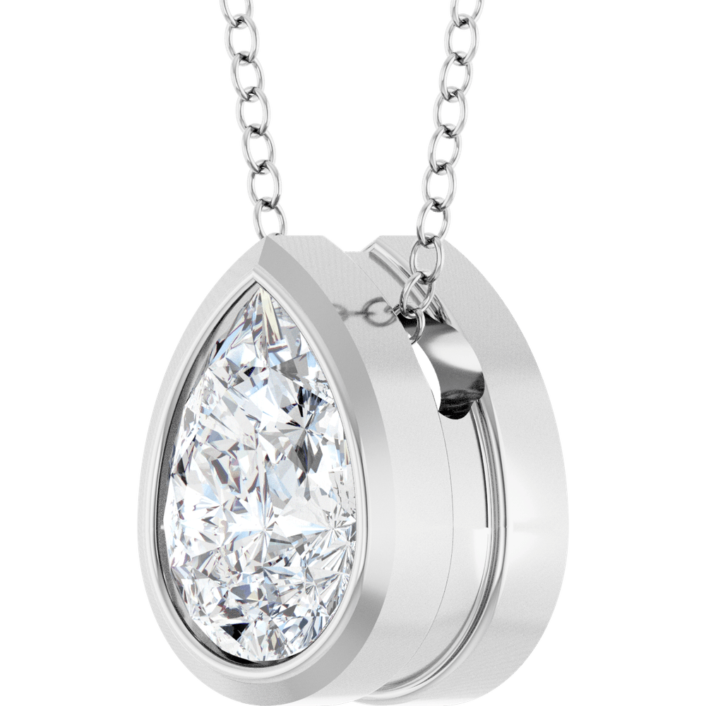 14KT Gold 1/2 CTW Lab-Grown Diamond 16-18" Necklace - Image 3