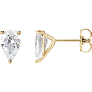 14KT Gold Lab-Grown Diamond Cocktail-Style Earrings