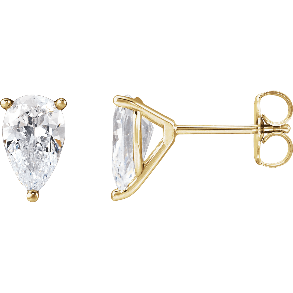 14KT Gold Lab-Grown Diamond Cocktail-Style Earrings