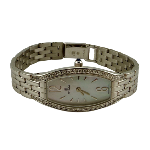14KT White Gold Cyma Women's Watch